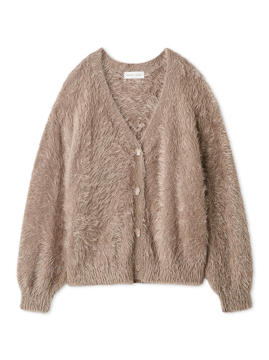 SNIDEL HOME「シャギーニットカーディガン」|ルームウェア|