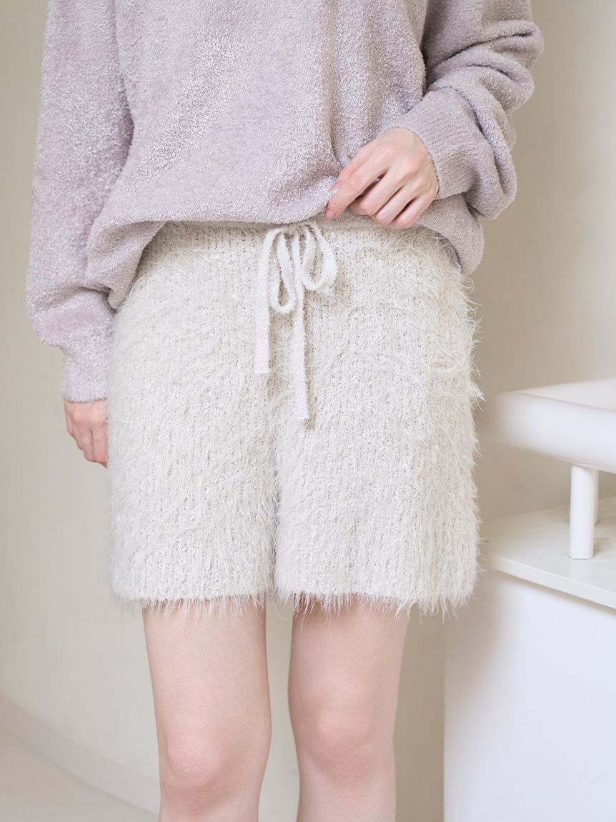 SNIDEL HOME「Vネックニット&times;ショートパンツセットアップ」|ルームウェア|