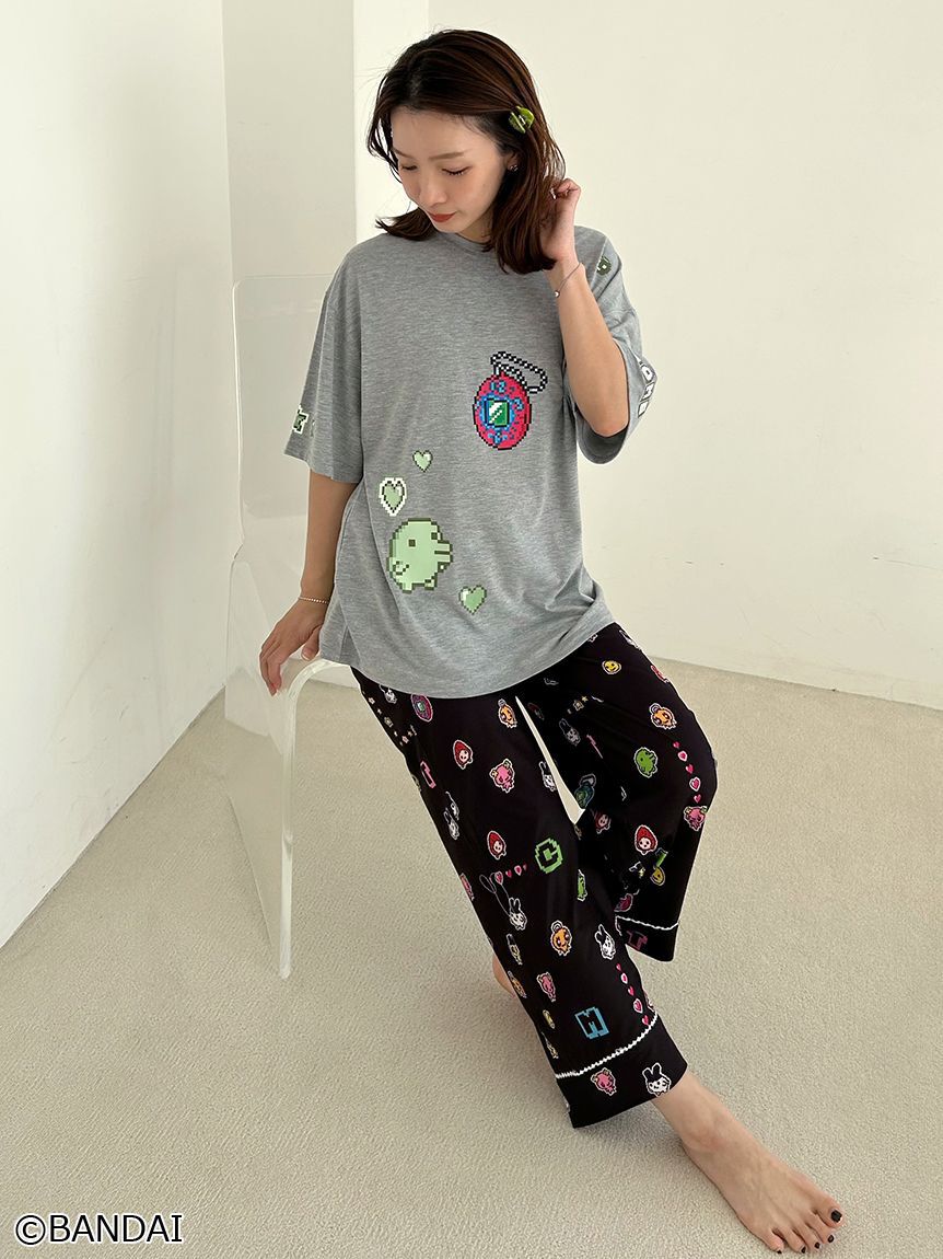 SNIDEL HOME「【たまごっち】ロングパンツ」|ルームウェア|