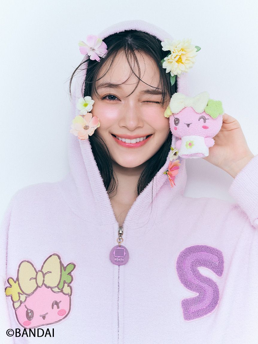 SNIDEL HOME「【たまごっち】ニットパーカー」|ルームウェア|