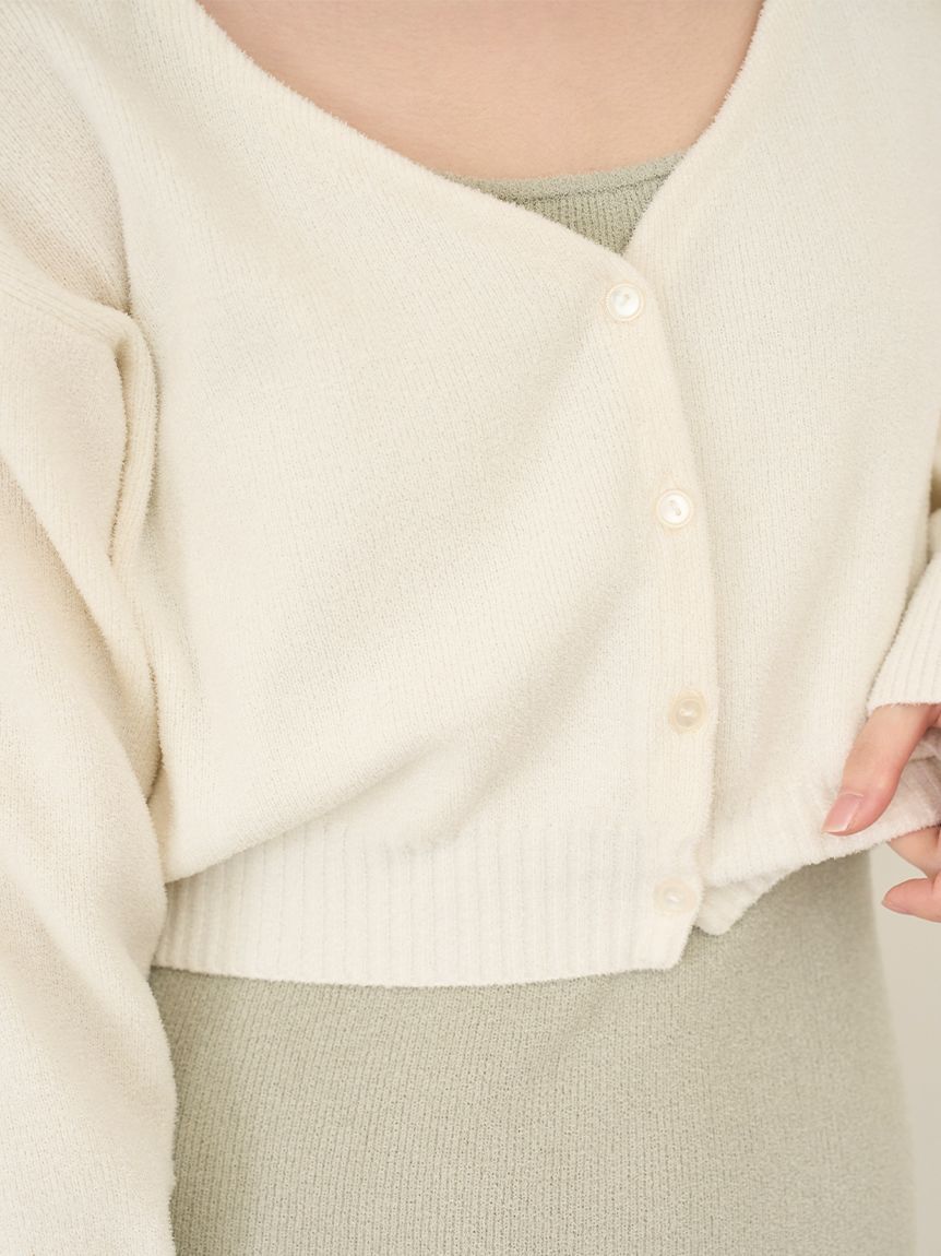 SNIDEL HOME「カーディガン&times;ワンピースセット」|ルームウェア|