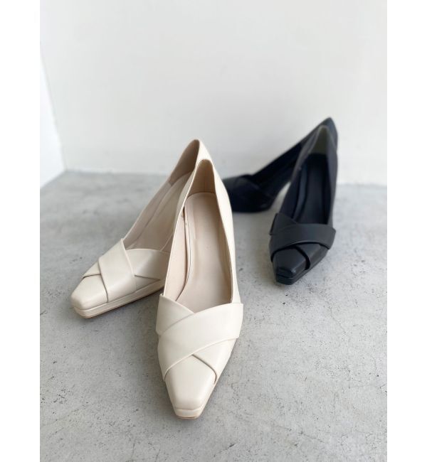 RESEXXY「クロスデザインパンプス」|パンプス|