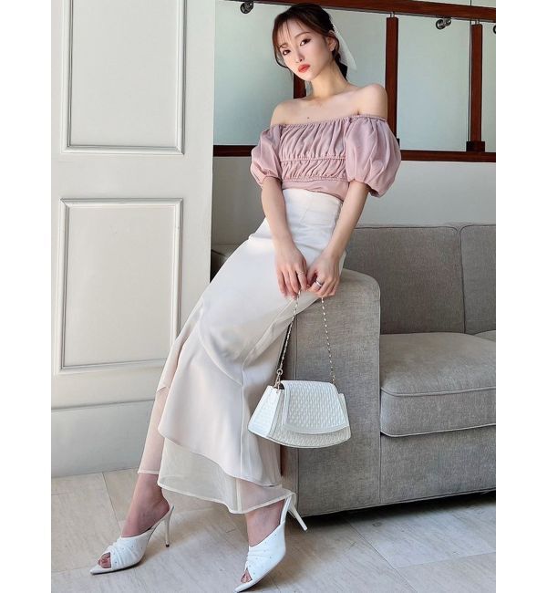 RESEXXY「シフォンボリュームブラウス」|シャツ・ブラウス|