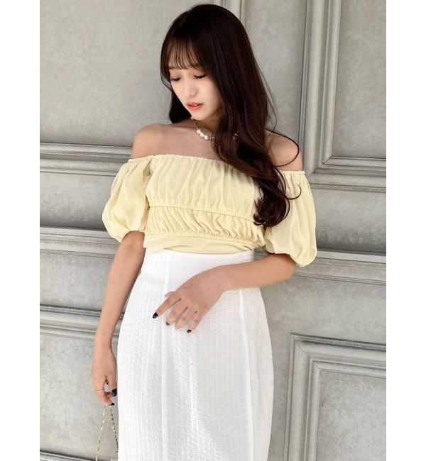 RESEXXY「シフォンボリュームブラウス」|シャツ・ブラウス|