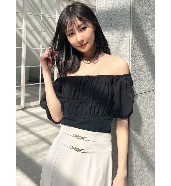 RESEXXY「シフォンボリュームブラウス」|シャツ・ブラウス|