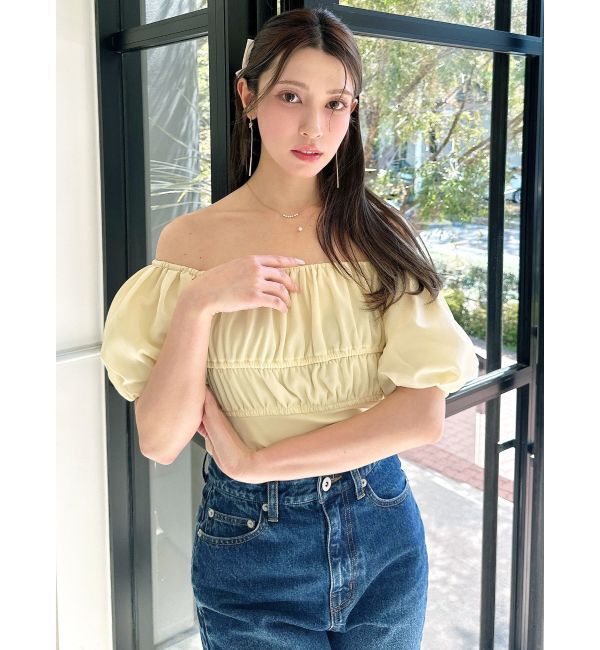 RESEXXY「シフォンボリュームブラウス」|シャツ・ブラウス|