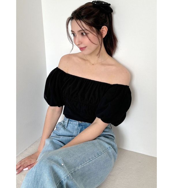 RESEXXY「シフォンボリュームブラウス」|シャツ・ブラウス|