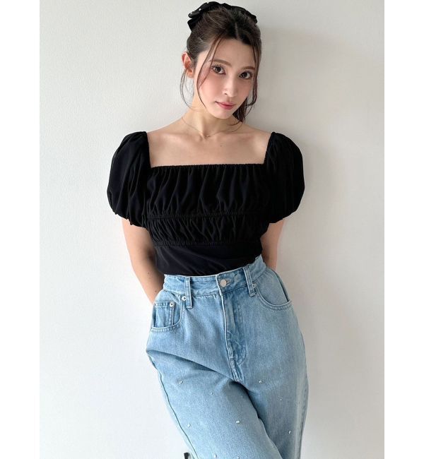 RESEXXY「シフォンボリュームブラウス」|シャツ・ブラウス|