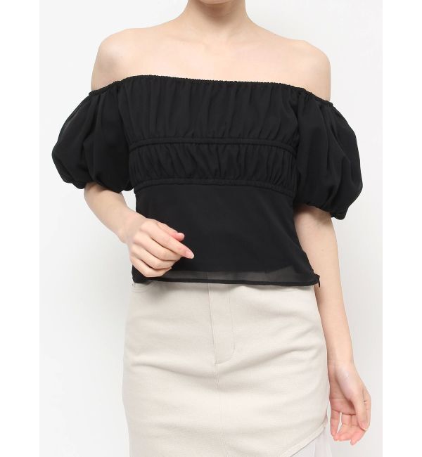 RESEXXY「シフォンボリュームブラウス」|シャツ・ブラウス|