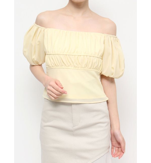 RESEXXY「シフォンボリュームブラウス」|シャツ・ブラウス|