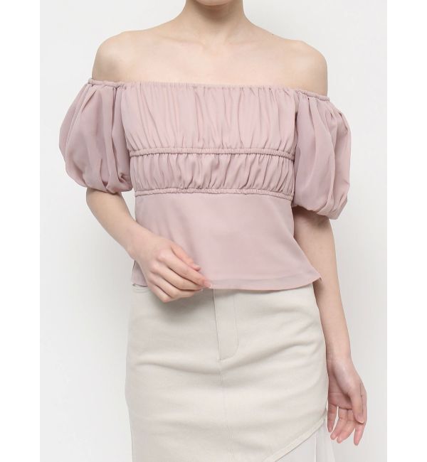 RESEXXY「シフォンボリュームブラウス」|シャツ・ブラウス|