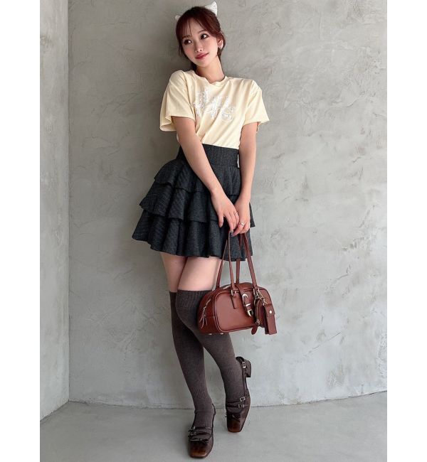 RESEXXY「スタッズロゴTシャツ」|Tシャツ・カットソー|