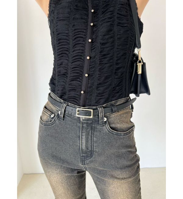 RESEXXY「シンプルスリムベルト」|ベルト|