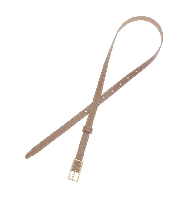 RESEXXY「シンプルスリムベルト」|ベルト|