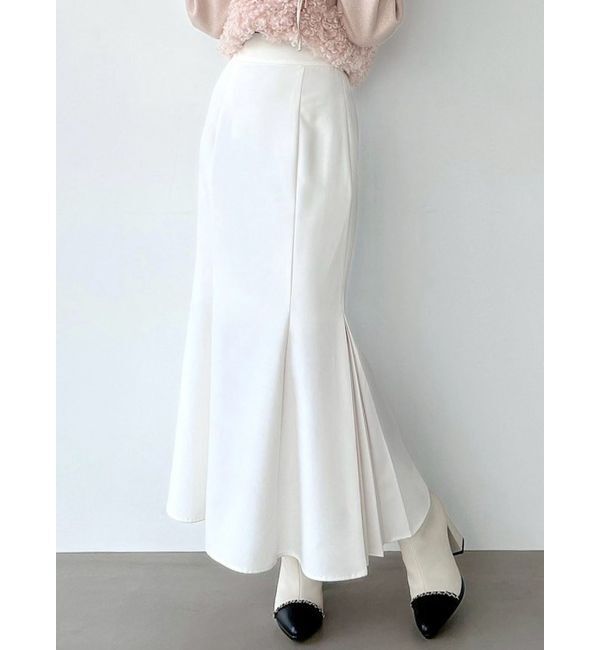 RESEXXY「プリーツマーメイドスカート」|スカート|アイボリー