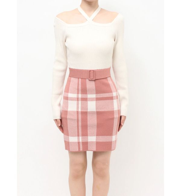 RESEXXY「フロントクロスジャガードワンピース」|ワンピース|