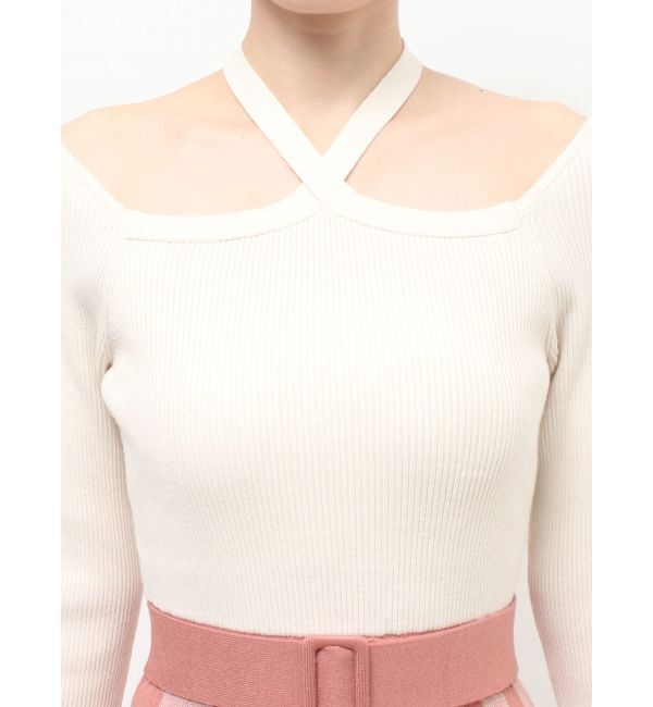 RESEXXY「フロントクロスジャガードワンピース」|ワンピース|