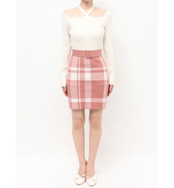 RESEXXY「フロントクロスジャガードワンピース」|ワンピース|