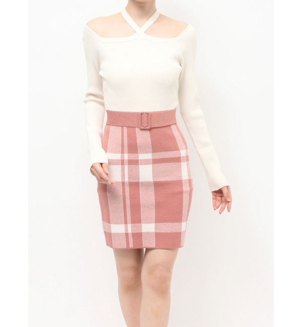 RESEXXY「フロントクロスジャガードワンピース」|ワンピース|