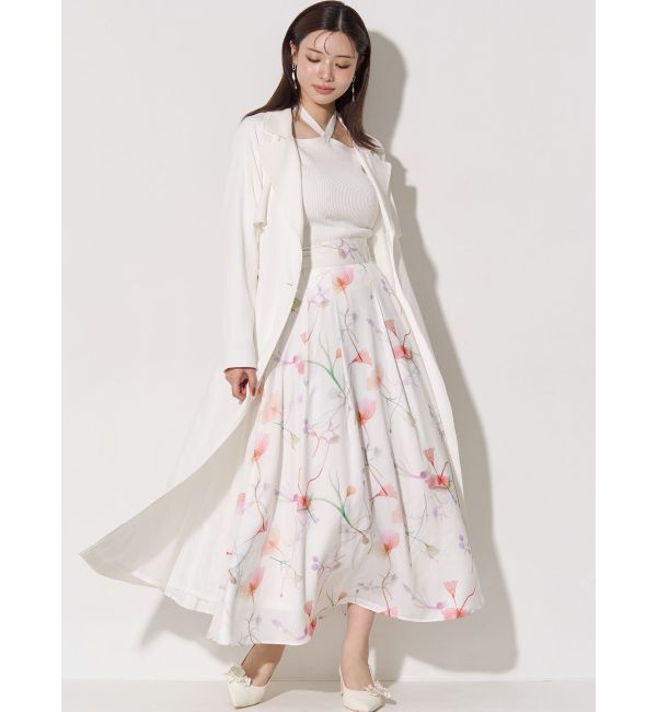 RESEXXY「フロントクロスリブニットプルオーバー」|ニット・セーター|