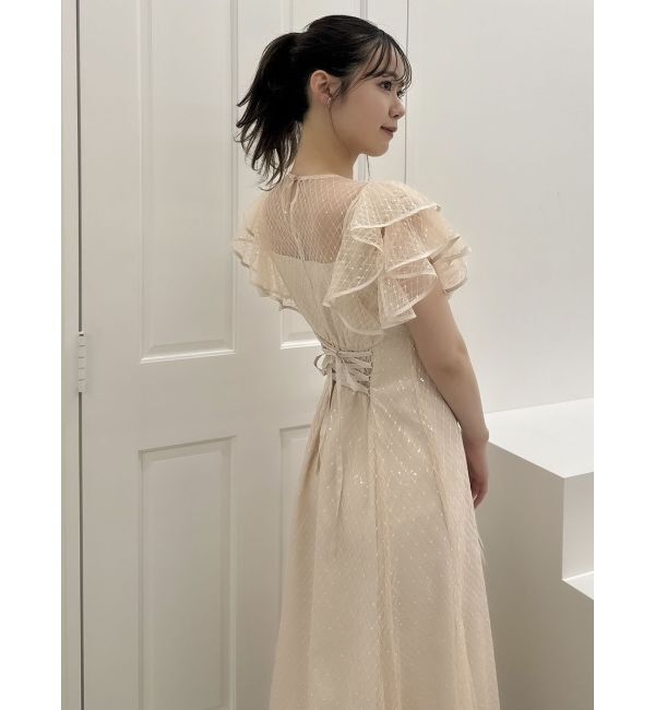 dazzlin「2WAYスリーブバリエーションレースドレス」|ワンピース|