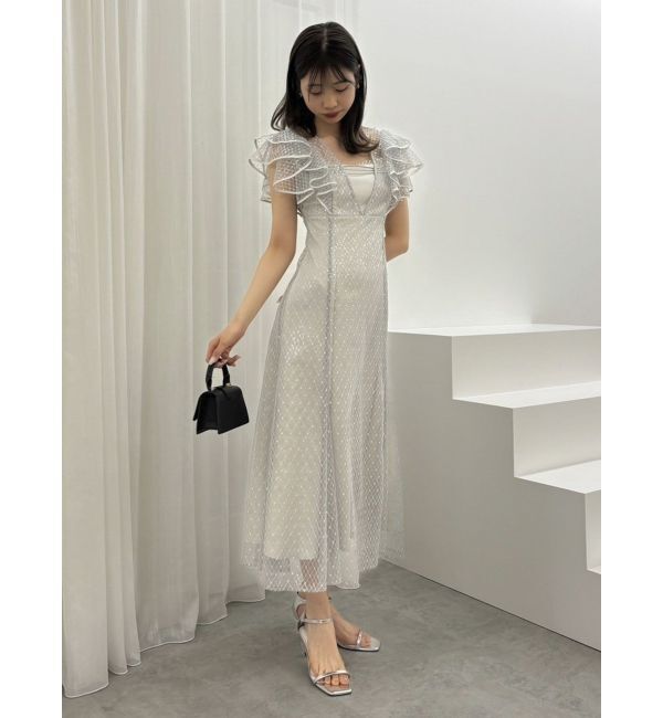 dazzlin「2WAYスリーブバリエーションレースドレス」|ワンピース|