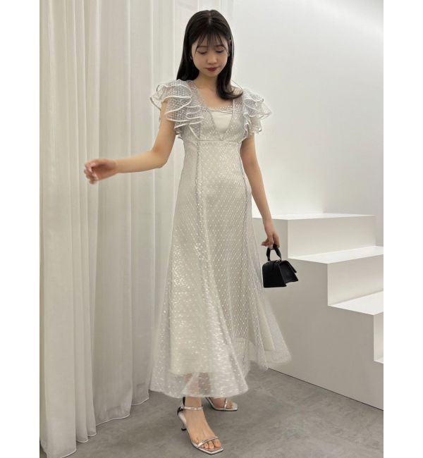 dazzlin「2WAYスリーブバリエーションレースドレス」|ワンピース|