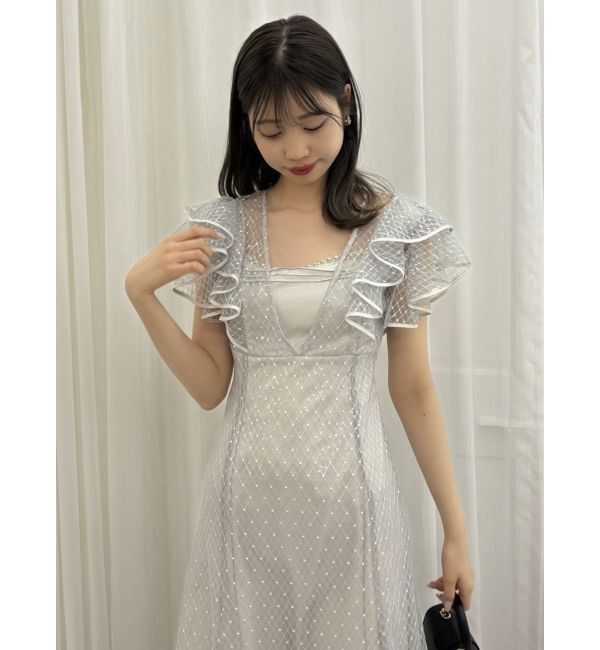 dazzlin「2WAYスリーブバリエーションレースドレス」|ワンピース|