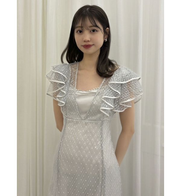 dazzlin「2WAYスリーブバリエーションレースドレス」|ワンピース|