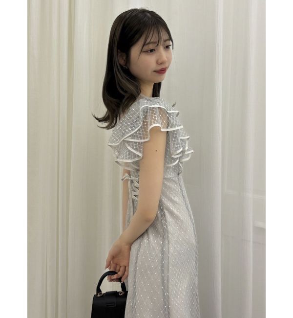 dazzlin「2WAYスリーブバリエーションレースドレス」|ワンピース|
