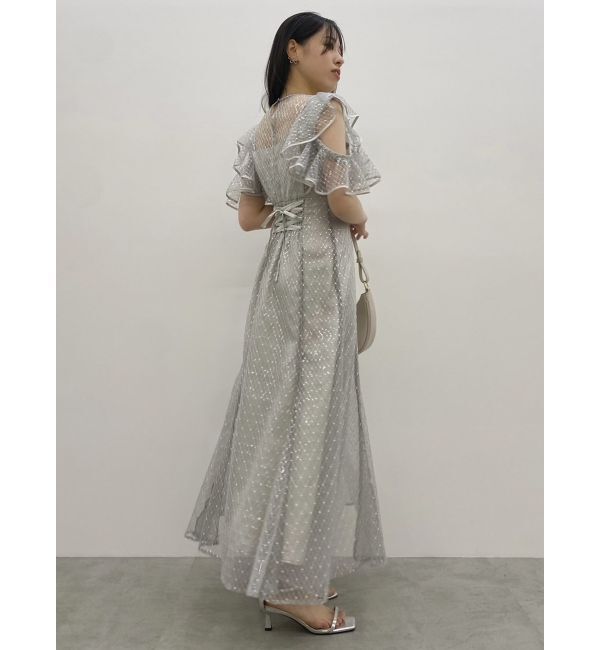 dazzlin「2WAYスリーブバリエーションレースドレス」|ワンピース|