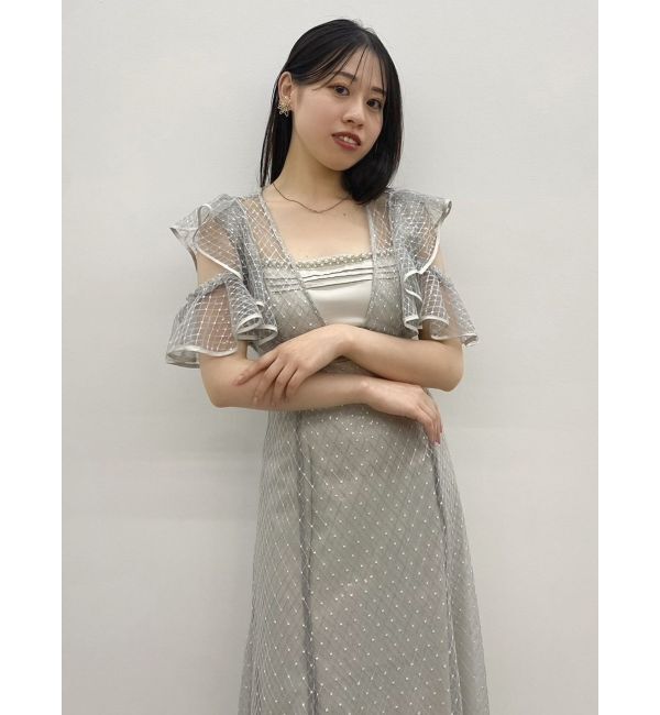 dazzlin「2WAYスリーブバリエーションレースドレス」|ワンピース|