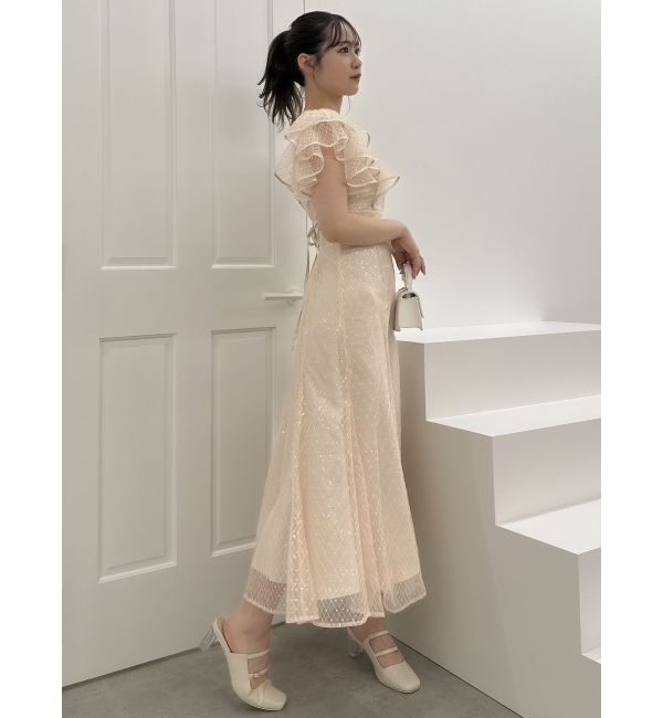 dazzlin「2WAYスリーブバリエーションレースドレス」|ワンピース|