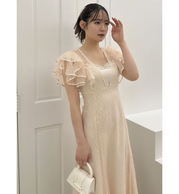 dazzlin「2WAYスリーブバリエーションレースドレス」|ワンピース|