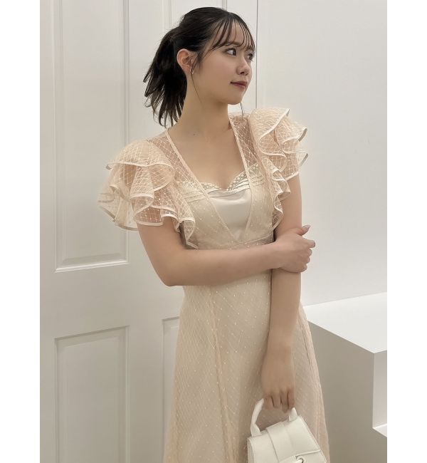 dazzlin「2WAYスリーブバリエーションレースドレス」|ワンピース|