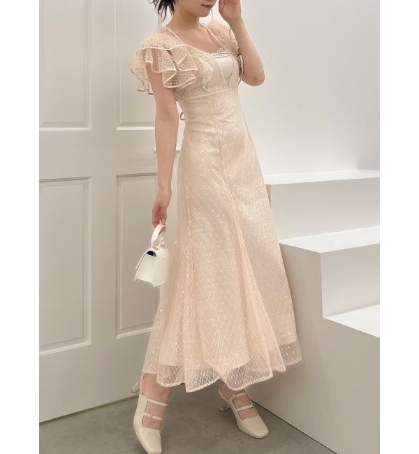 dazzlin「2WAYスリーブバリエーションレースドレス」|ワンピース|ピンク