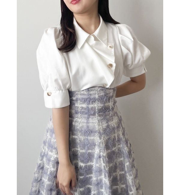 dazzlin「コルセットボリューミーフレアスカート」|スカート|