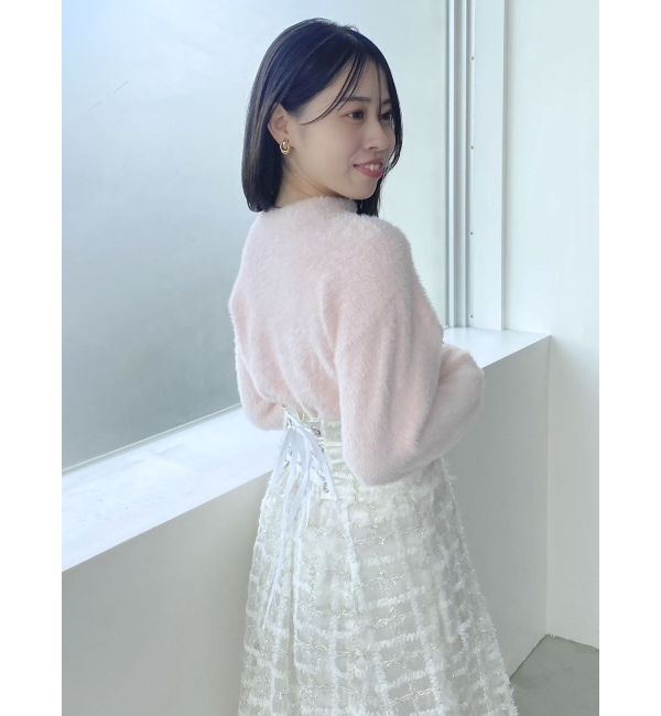 dazzlin「コルセットボリューミーフレアスカート」|スカート|