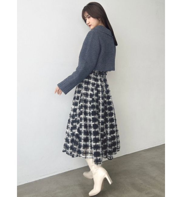 dazzlin「コルセットボリューミーフレアスカート」|スカート|