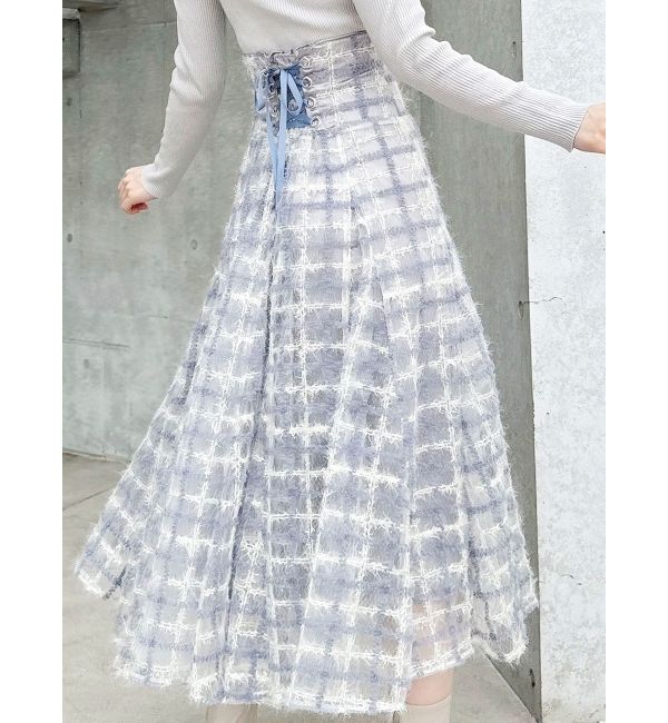 dazzlin「コルセットボリューミーフレアスカート」|スカート|