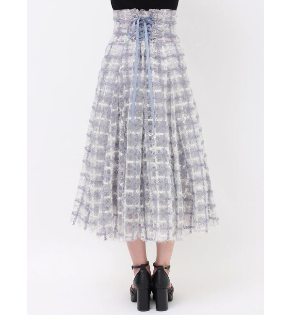 dazzlin「コルセットボリューミーフレアスカート」|スカート|