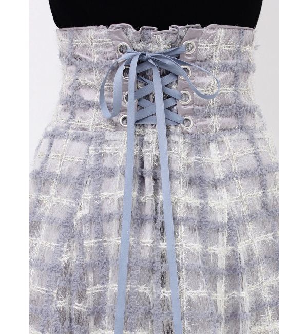 dazzlin「コルセットボリューミーフレアスカート」|スカート|