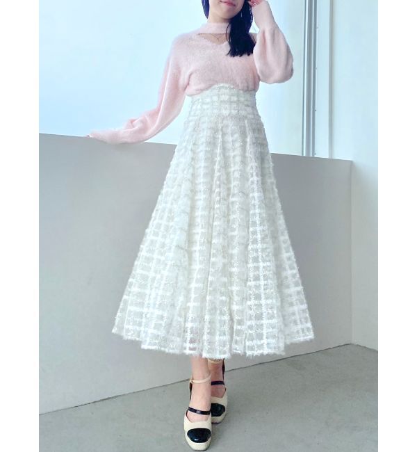 dazzlin「コルセットボリューミーフレアスカート」|スカート|