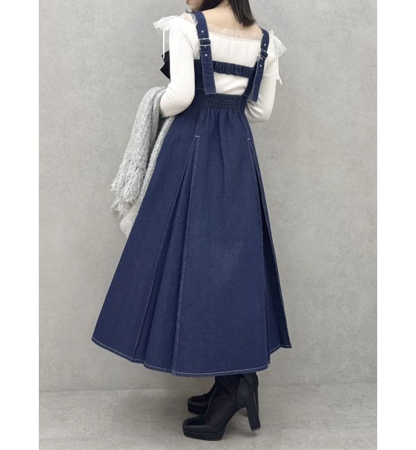 dazzlin「フロントツインリボンジャンスカ」|ワンピース|