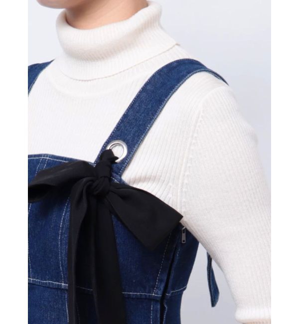 dazzlin「フロントツインリボンジャンスカ」|ワンピース|