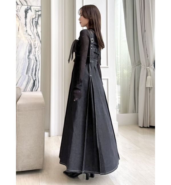 dazzlin「フロントツインリボンジャンスカ」|ワンピース|