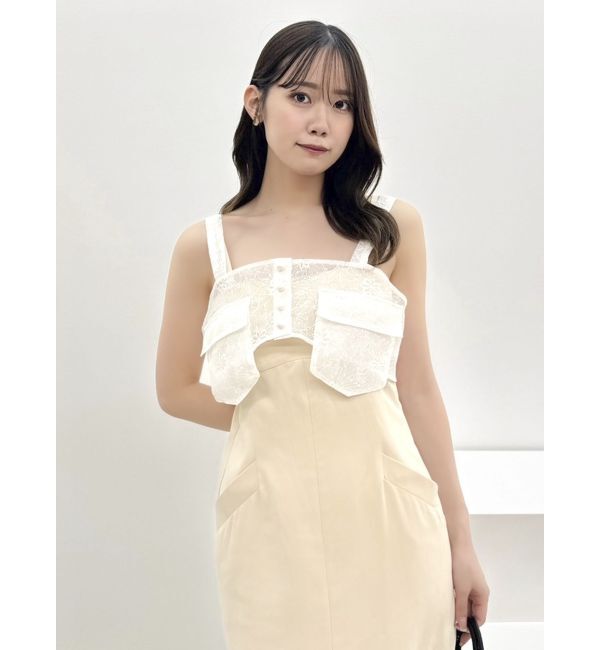 dazzlin「ダブルポケットマテリアルビスチェ」|その他|