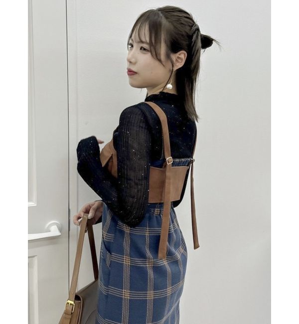 dazzlin「ダブルポケットマテリアルビスチェ」|その他|