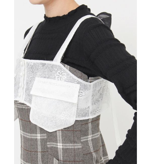 dazzlin「ダブルポケットマテリアルビスチェ」|その他|