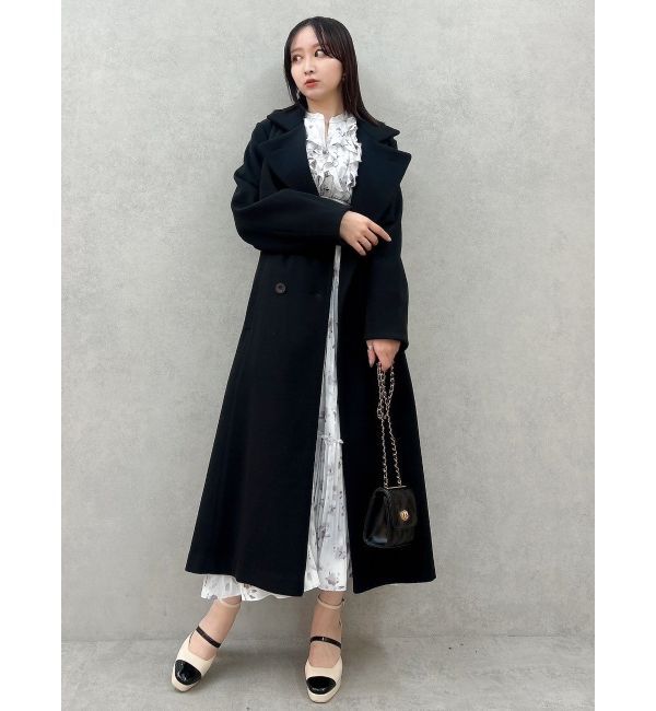 dazzlin「フラワープリーツワンピース」|ワンピース|